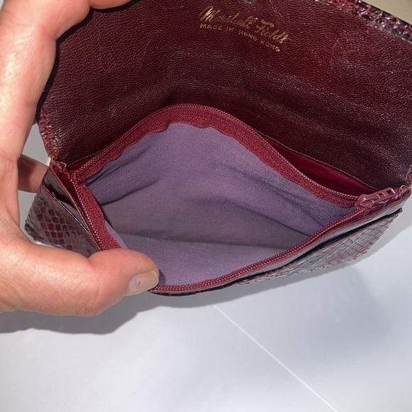 Marshall Field’s Vintage Python Snakeskin Clutch Wallet - Picture 8 of 13